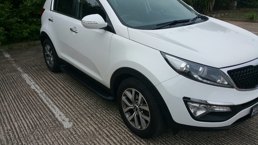 kia sportage yan basamak